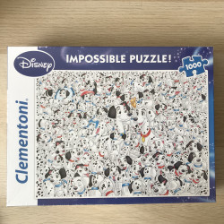 Clementoni :  Nieuw. Impossible Puzzle. Dalmatiërs .1000 stukjes
