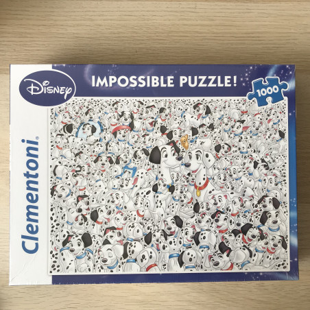 Clementoni :  Nieuw. Impossible Puzzle. Dalmatiërs .1000 stukjes
