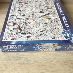 Clementoni :  Nieuw. Impossible Puzzle. Dalmatiërs .1000 stukjes