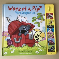 Woezel en Pip. Verstoppertje. Geluidenboek.
