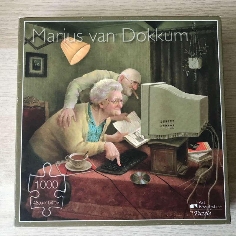 Marius van Dokkum : Meegaan met je tijd.1000 stukjes