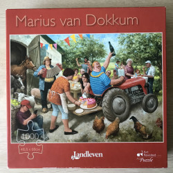 Marius van Dokkum : Tuinfeest. 1000 stukjes.