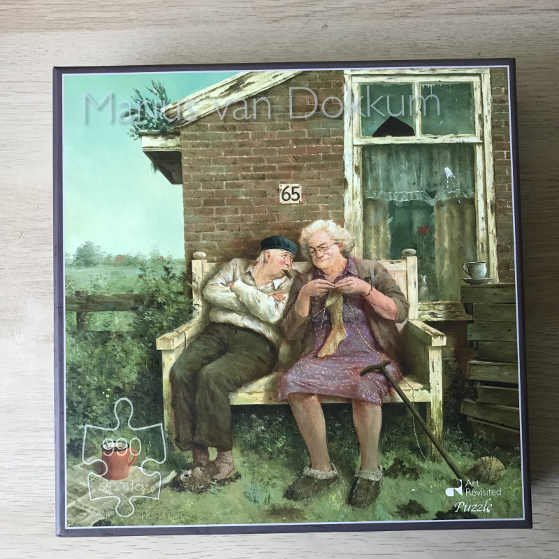 Marius van Dokkum : Liefde vergaat niet. 1000 stukjes.