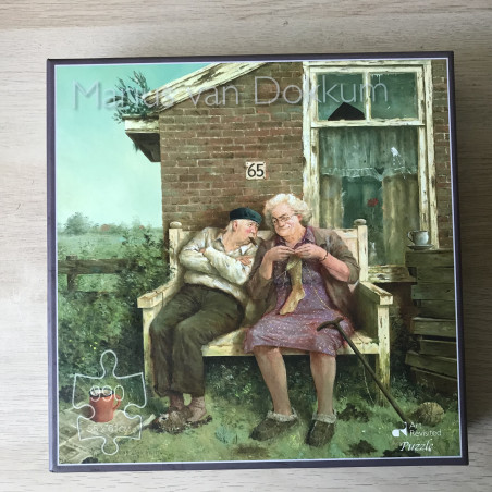 Marius van Dokkum : Liefde vergaat niet. 1000 stukjes.
