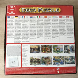 Prachtige Contourpuzzel. Hidden lake Chateau. 1000 stukjes :
