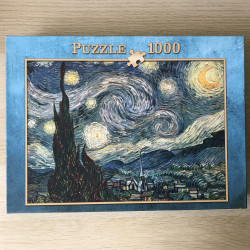 Vincent van Gogh. Sterrennacht.1000 stukjes