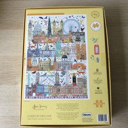 Gibsons : London Skyline. Josie Shenoy. 1000 stukjes.