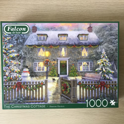 Falcon : The Christmas cottage. 1000 stukjes.