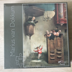 Marius van Dokkum : Nieuw. Dansje in de kerk. 500 stukjes.