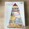Silhouet puzzel : Vuurtoren. shaped puzzel 995 stukjes