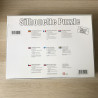Silhouet puzzel : Vuurtoren. shaped puzzel 995 stukjes