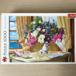 Trefl. Flowers in the morning. 1000 stukjes.