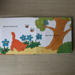 Dikkie Dik in de tuin. Flapjesboek