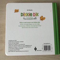 Dikkie Dik in de tuin. Flapjesboek