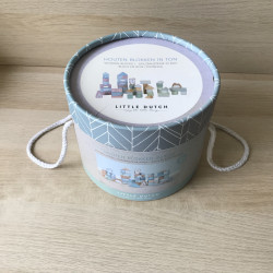 Little Dutch : Houten blokken. 50 stuks.