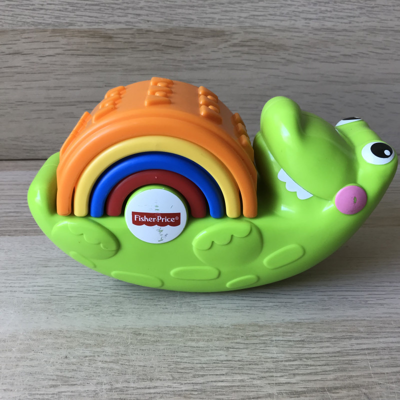 Fisher Price : Regenboogkrokodil