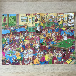 Jan van Haasteren : The 19th hole. 950 stukjes.
