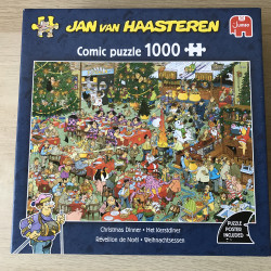 Jan van Haasteren : Het Kerstdiner. 1000 stukjes.