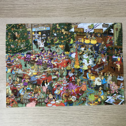 Jan van Haasteren : Het Kerstdiner. 1000 stukjes.