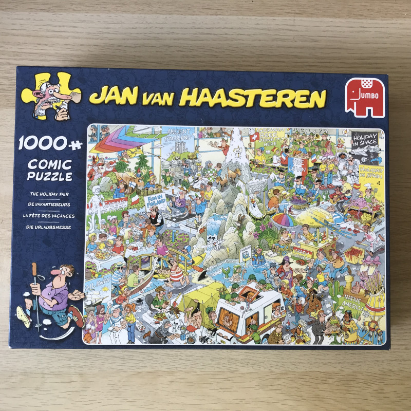 Jan van Haasteren : De vakantiebeurs. 1000 stukjes.