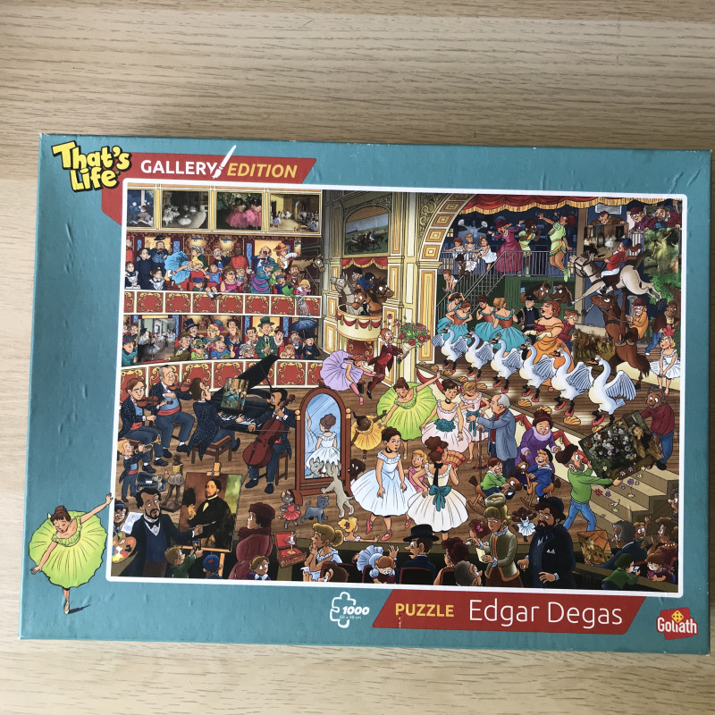 That’s Life : Gallery Edition. Edgar Degas. 1000 stukjes. Ongebruikt