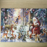 Kerstmis in het bos : 100 XXL stukjes