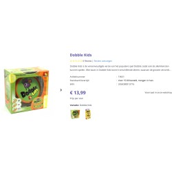 Dobble Kids. In blik