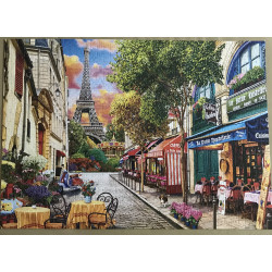 Small street in Paris. 1000 stukjes
