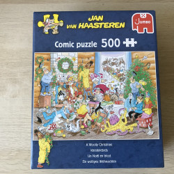 Jan van Haasteren : Kerstkriebels. 500 stukjes.