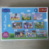Trefl Peppa Pig.  9 puzzels 20-54 stukjes