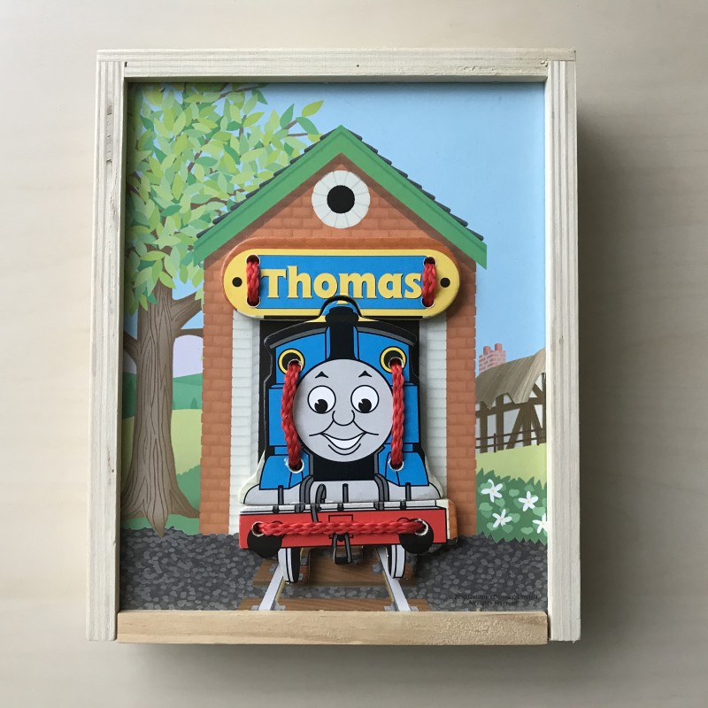 Thomas de Trein : Veters rijgen
