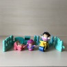 Fisher Price : Little People. Wandelen in het park. Set 50.