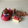 Fisher Price : Little People. Popje met auto en fruit. Set 23.