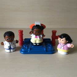 Fisher Price : Little people lengte meten. Set 5.