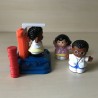 Fisher Price : Little people lengte meten. Set 5.
