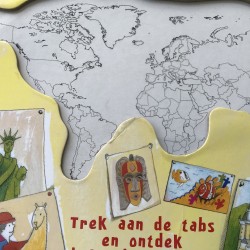 Wondere wereld : Een magisch contourenboek.