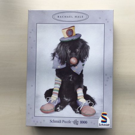Hond clown 1000 stukjes