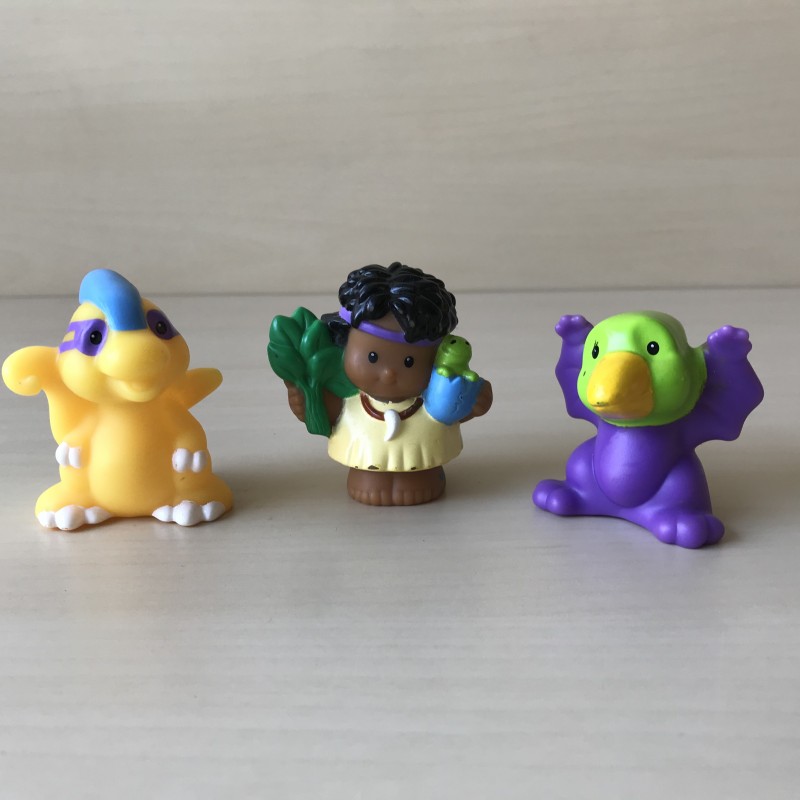Fisher Price : Little People. 3 figuren. Set 66.