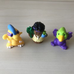 Fisher Price : Little People. 3 figuren. Set 66.