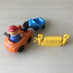 Fisher Price : Little People. Sleepwagen met monteur. Set 71.