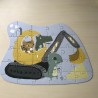 Puzzel: dieren in graafmachine. 29 stukjes