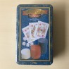 Speelkaarten, 100 pokerchips en 5 dobbelstenen : Nieuw.