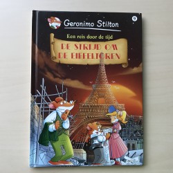 Geronimo Stilton. Een reis door de tijd. De strijd om de Eiffeltoren. Stripboek