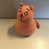 De rode kater : Pluche. 14 cm. hoog.