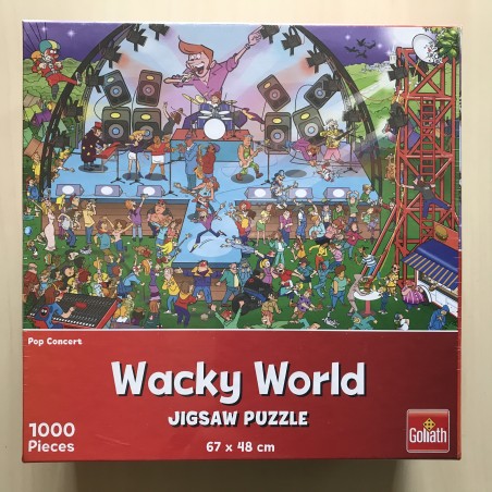 Wacky World : Nieuw. Pop Concert. 1000 stukjes.