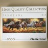 Panoramapuzzel : Paarden. 1000 stukjes.