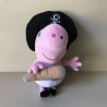 Peppa Pig : George. Zittend 15 cm. hoog.