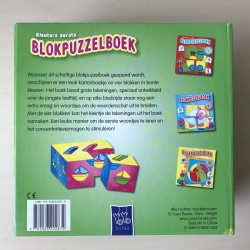 Blokpuzzel met boekje : Tellen.