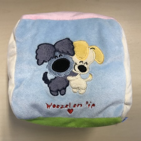 Woezel en Pip : Stoffen dobbelsteen / kubus