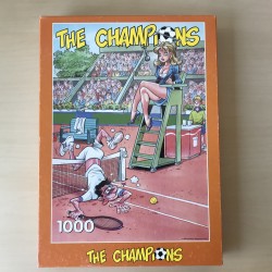 The Champion : puzzel 1000 stukjes. Deksel heeft beschadigingen.